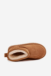 Children's Youth Snow Boots Lined with Fleece Camel Mireya