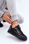 Women's Cross Jeans Low Sneakers LL2R4012C Black