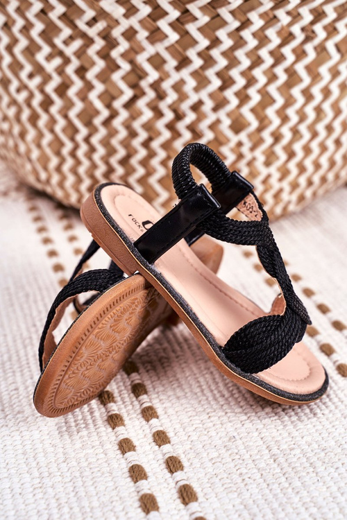 Children's Sandals Black Lamado