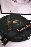 Round Handbag With Detachable Strap LAURA BIAGGI Bottle Green