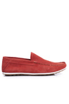 Men's GOE Red Nubuck Moccasins FF1N3055