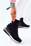 Women’s Boots On Wedge Black Glenvar