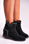 Women’s Boots On Flat Heel Black Autumn Vibes