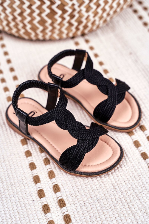 Children's Sandals Black Lamado