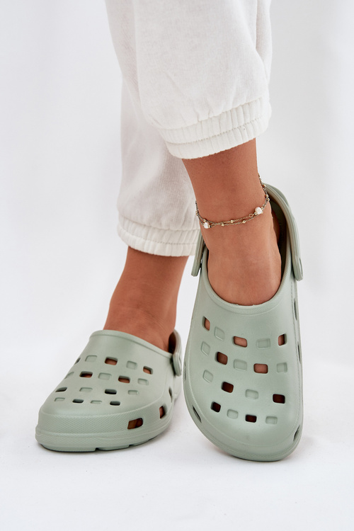 Ladies Foam Slippers Mint LEMIGO 806