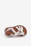 Children's Sandals with Velcro Fastening White Marimona