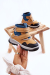 Children's Warm Boots With Velcro Camel Tweety