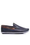 Men's GOE Moccasins Navy Blue Leather FF1N3051
