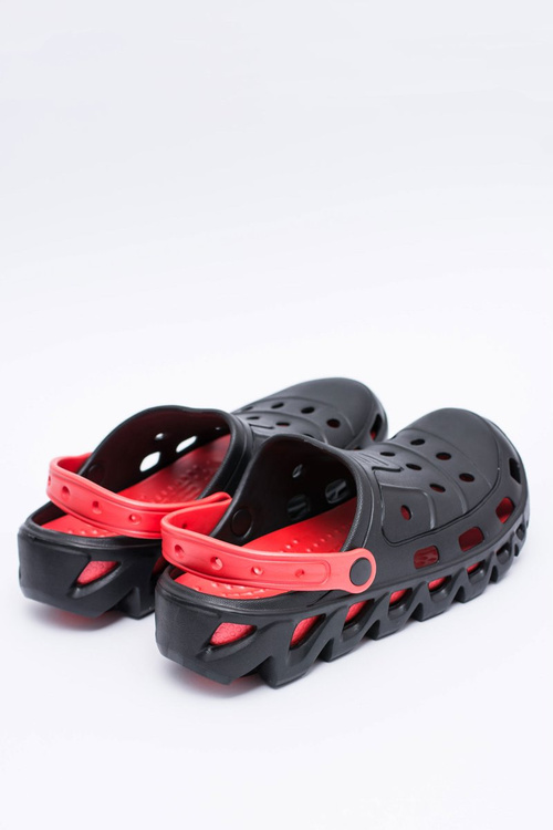 Black Men's Garden Lightweight Flip Flops Kroks Eva