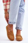 Women's Classic Suede Loafers camel Ivana