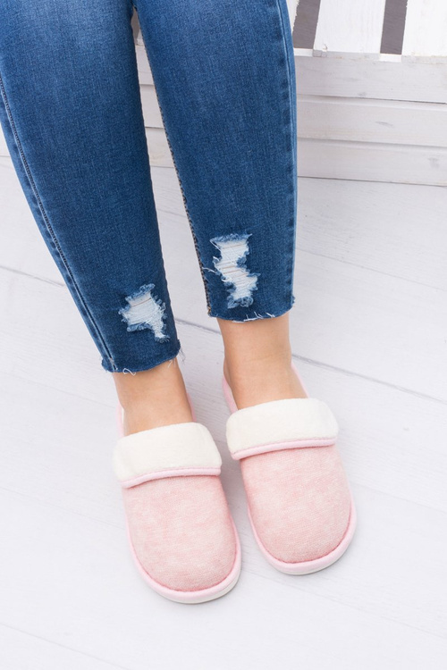 Women's Pink Home Sleepy Flip Flops