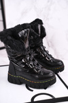 Children's Snow Boot Warm Black Turismo