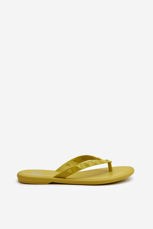 Flat Flexible Women's Flip-Flops ZAXY JJ285253 Lime