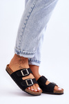 Women's Slip-On Slippers Black Destino