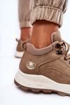 Women's Warm Trekking Shoes Trappers Beige Otto