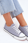Women's Classic Sneakers Blue Omerta