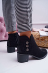 Women's Flat Heel Boots Black Tristram