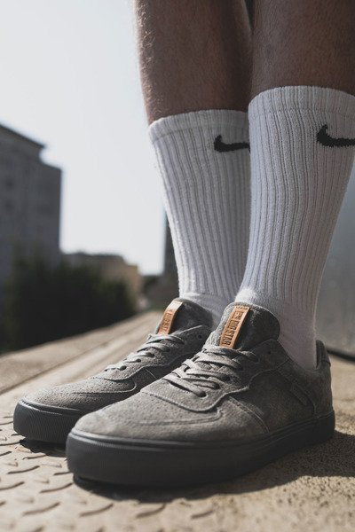 Men's Sneakers Big Star Suede Grey EE174365
