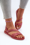 Sandały Z Brokatem Damskie Różowe 82429 Ipanema Vibe Sandal Fem