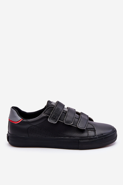 Men's Velcro Sneakers Big Star LL174633 Black
