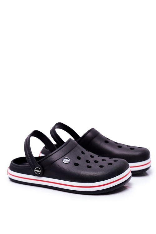 Men's Slides Swimming Pool Crocs Pasipheme Black