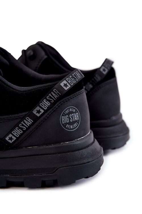 Buty Sportowe Trapery Męskie Czarne Big Star KK174244