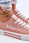 Women's Sneakers On The Platform Lee Cooper LCW-23-31-1804L Pink