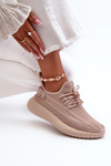 Women's Pink Fabric Slip-On Sports Shoes Nelmarie