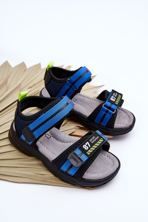 Light Velcro Children's Sandals Blue Brando