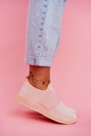 Women's Sport Shoes Slip On Pink La Fiesta