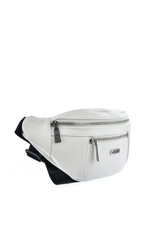 Leather Kidney Bag Big Star JJ574079 White
