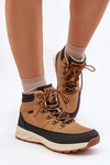 Ocieplane Męskie Buty Trekkingowe Brązowe Lee Cooper LCJ-24-03-3035M