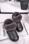 Children's snow boots warm with fur grey Marella