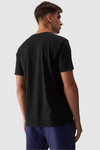 Women's Smooth T-Shirt With Logo Black 4F 4FWMM00TTSHF1845-20S
