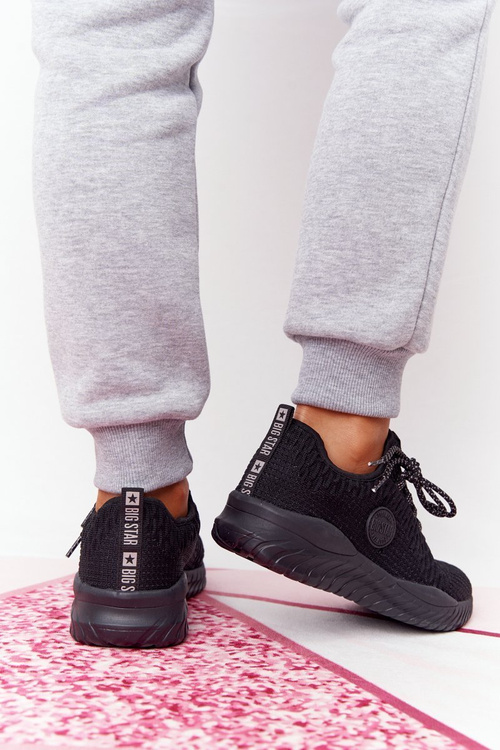 Women's Sneakers Memory Foam Big Star HH274298 Black