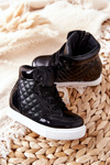 Children's Boots Sneakers Black Lizzie