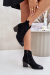 Women's Suede Warm Boots Black Wenche