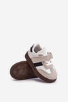 Dziecięce Sneakersy Zapinane Na Rzep Białe Tromella 