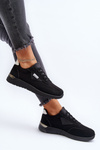 Sneakersy Buty Sportowe Damskie Vovella Czarne TA-230