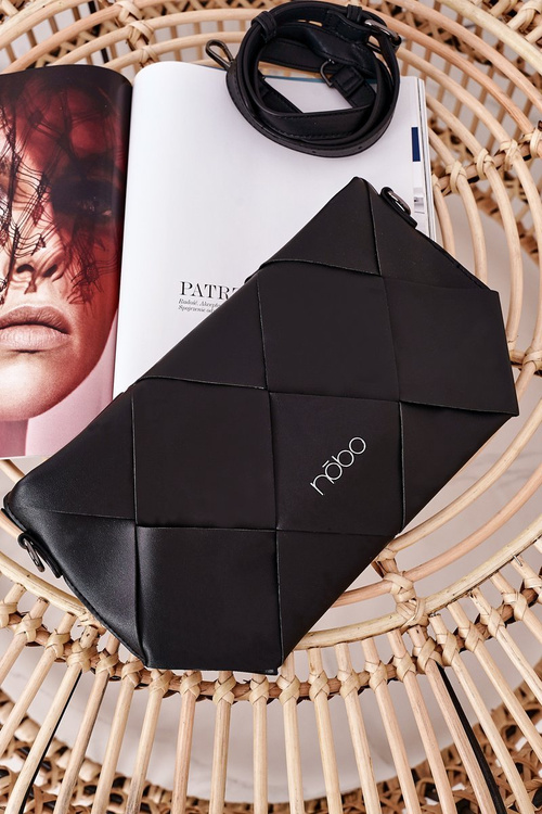 Clutch Bag With A Detachable Strap NOBO NBAG-K1260 Black