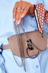 Small Purse Kidney Bag 2in1 Bruno Rossi Beige