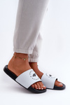 Women's Slides 4FMM00FFLIF044A-10S White-Black