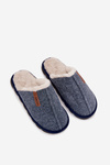 Men's Classic Blue Slippers Makis