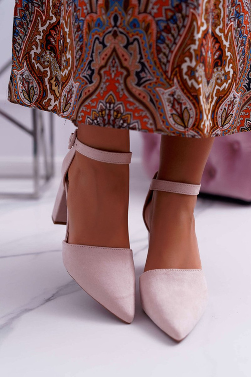 Women's Stiletto pumps Beige Elegante