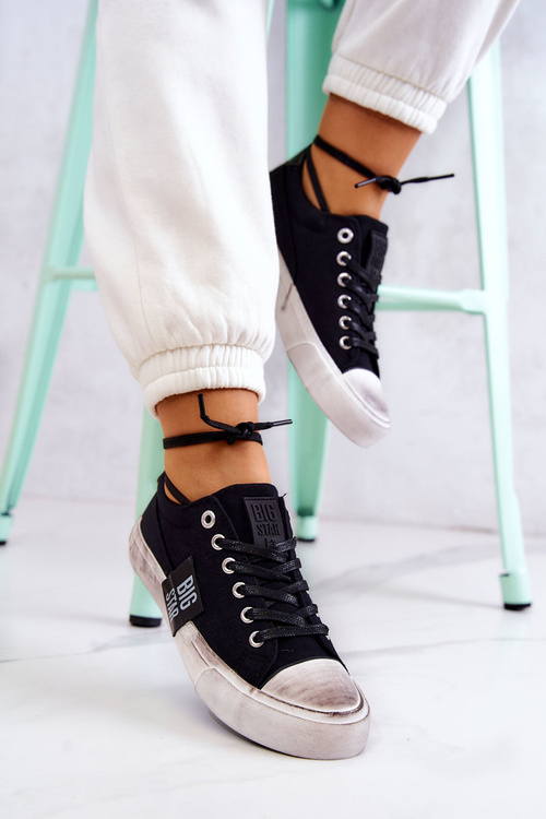 Women's sneakers BIG STAR JJ274354 Black and White  