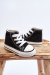 Children's High Sneakers Black Filemon