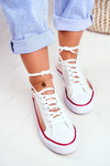 Women's Sneakers Transparent Elements White Grace