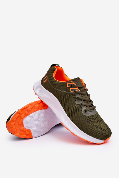 Classic Men's Sports Shoes Lace-up Dark green Jasper