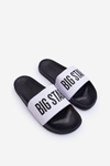Classic Women's Slippers Big Star MM274713 White-Black