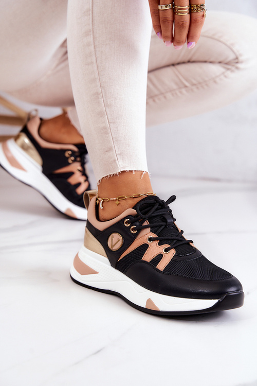 Sport Shoes Sneakers Black Imperio